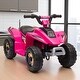 preview thumbnail 10 of 14, 6V Kids ATV Ride-On Quad, Electric Battery Powered 4-Wheeler with Forward/Reverse Switch for Toddlers 18-36 Months Pink