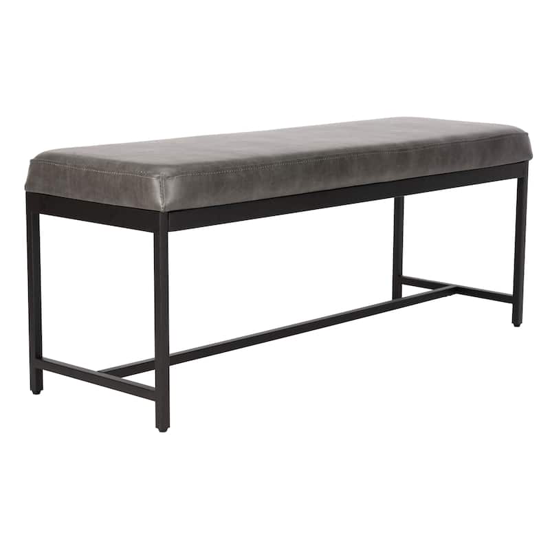 SAFAVIEH Parthenia Bench - 47.3" x 16" x 19.5" - 47Wx16Dx20H