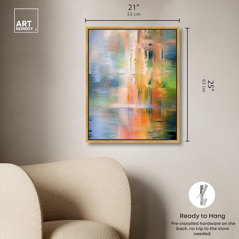 Spectrum's Embrace Canvas by Art Remedy