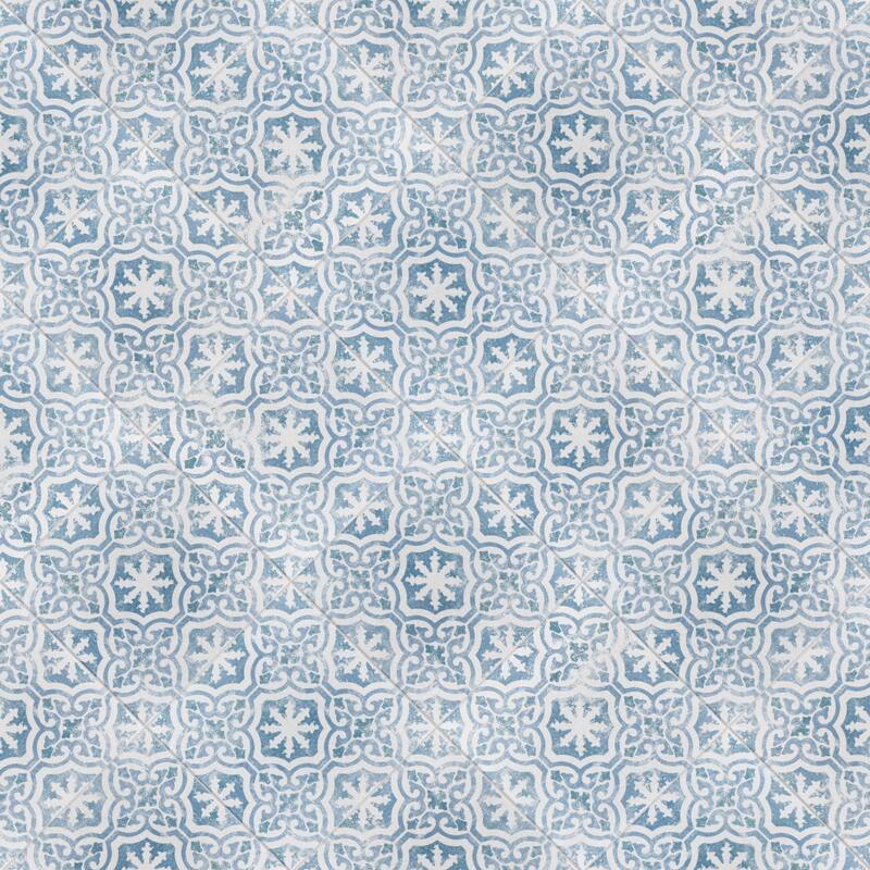 Merola Tile Klinker Alcazar Magnolia 12-3/4" x 12-3/4" Ceramic Floor and Wall Tile
