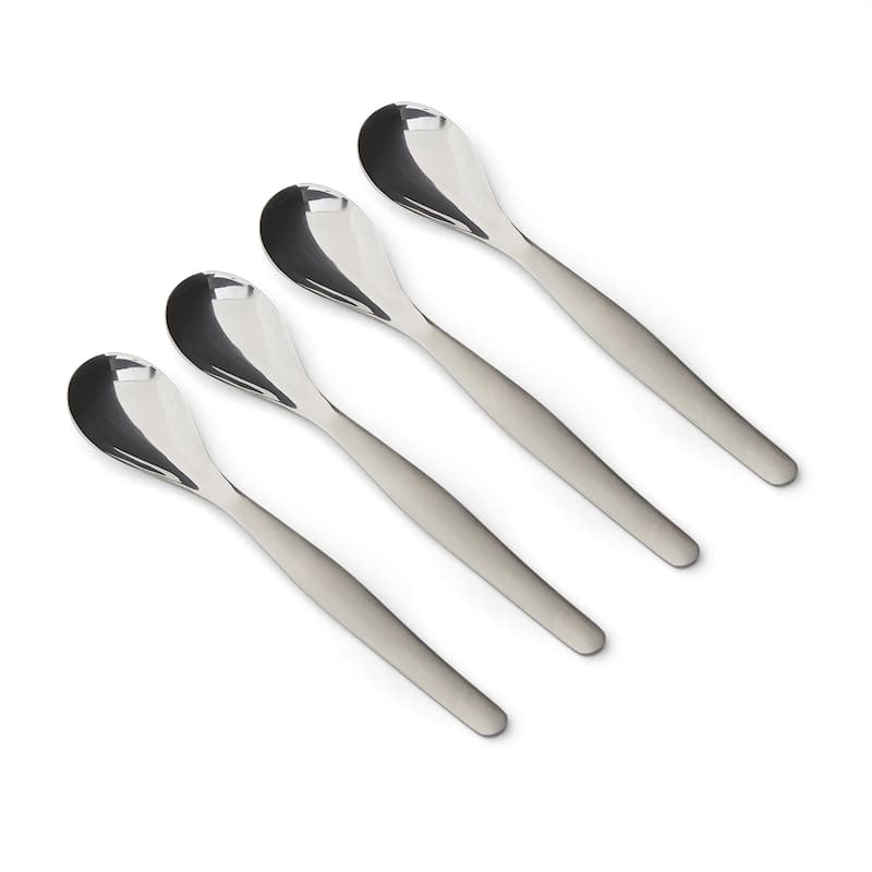 5.5-Inch Stainless Steel Egg Spoons (Set of 4)