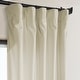 preview thumbnail 4 of 9, Exclusive Fabrics Plush Velvet Room Darkening Curtain (1 Panel)