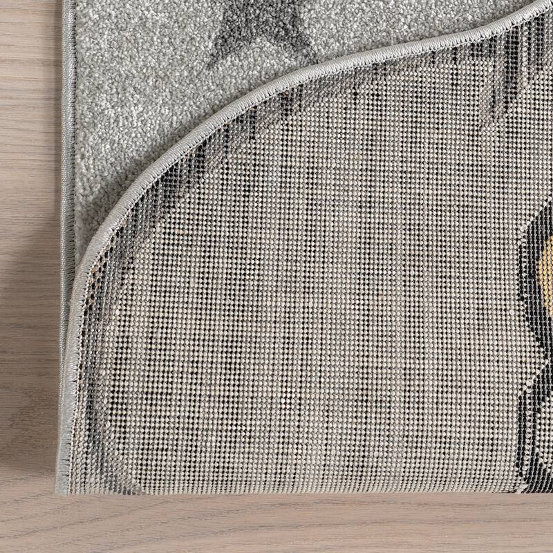 Nuloom Ryder Sleeping Bear Kids Area Rug