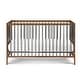 preview thumbnail 3 of 3, Pixie Zen 3-in-1 Crib in Walnut/Charcoal - Walnut Brown