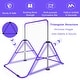 preview thumbnail 16 of 28, Multi Functional Adjustable Height Horizontal Gymnastic Bar With Bear Rings - 40.00" * 12.00" * 4.00"