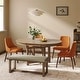 preview thumbnail 18 of 26, HULALA HOME Jose Modern Wooden 6 piece Dining Sets Orange