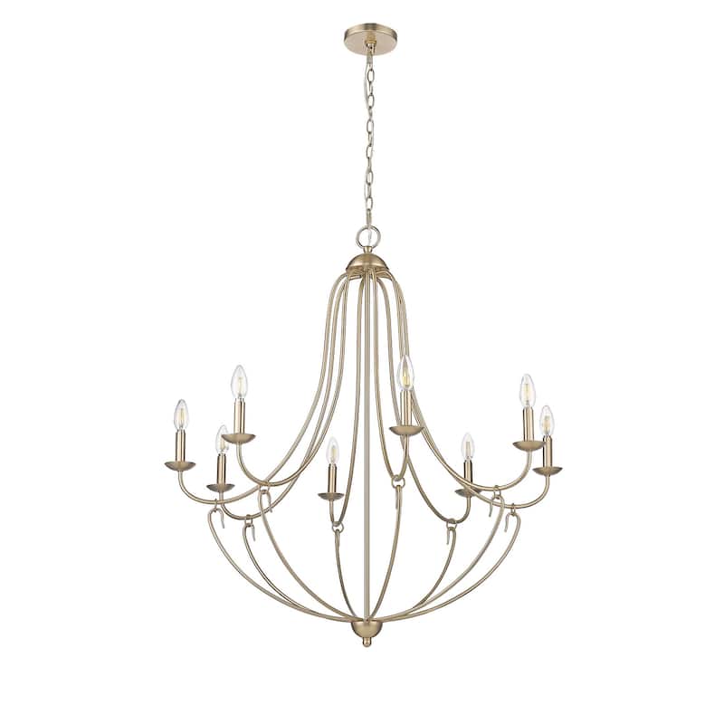 Millennium Lighting 12108 Eisley 8 Light 36" Wide Chandelier