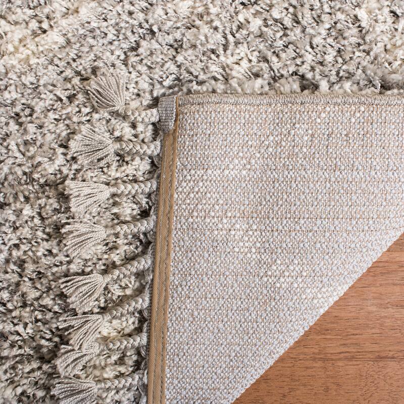 SAFAVIEH Pro Lux Shag Darcia Moroccan Tassel 2.4-inch Thick