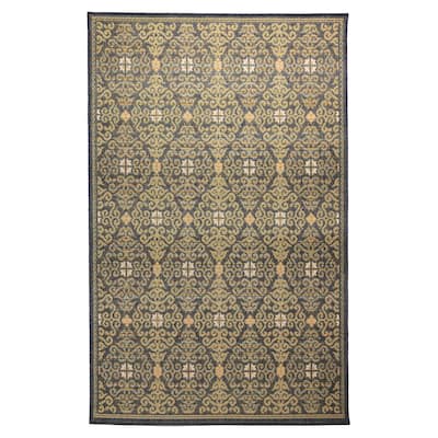 Liora Manne Patio Suzani Diamonds Indoor/Outdoor Rug