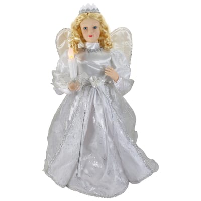 24-Inch Lighted Standing Animated Angel Musical Christmas Figure - 24"