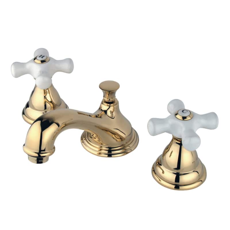 Kingston Brass Royale Widespread Bathroom Faucet with Pop-Up Drain