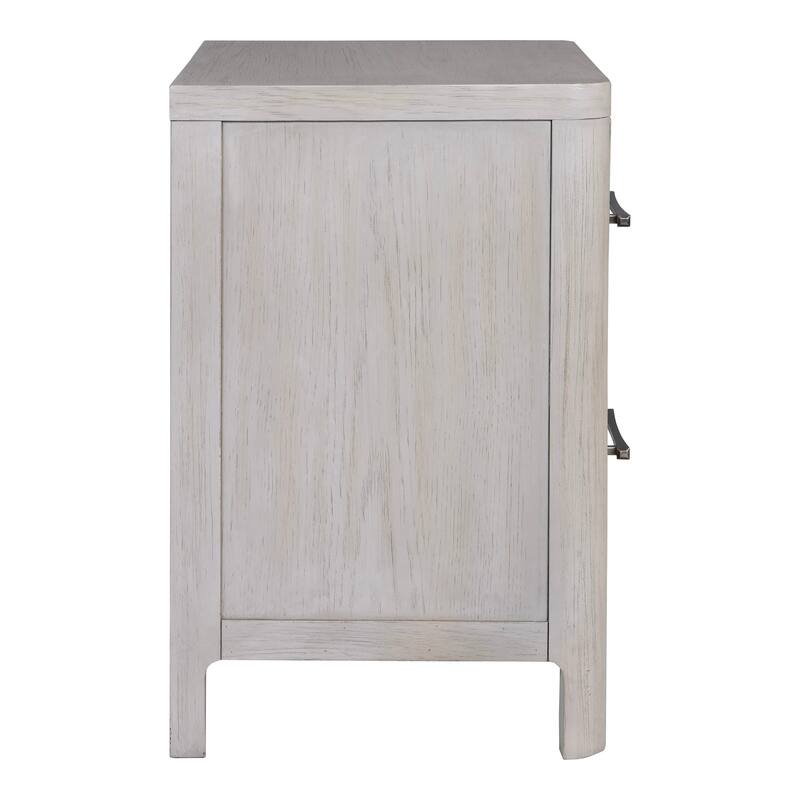 Furniture of America Rensite Modern 3-Piece Oak Solid Wood Panel Bedroom Set