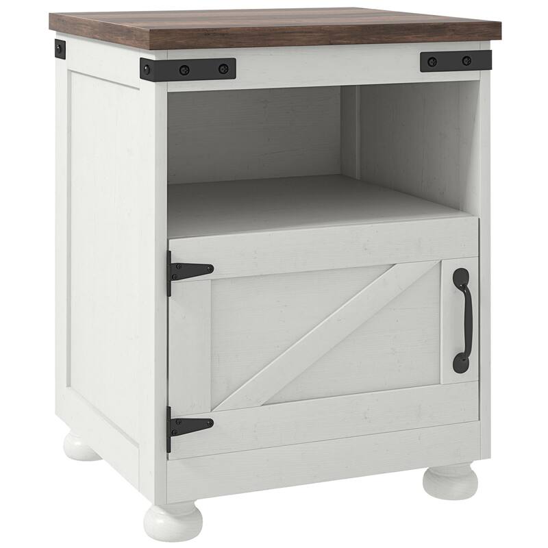 Small Side Table Sofa Table with Storage