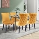 preview thumbnail 36 of 39, KATA Velvet Upholstered Wingback Dining Chairs Set of 2