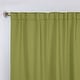 preview thumbnail 63 of 198, Superior Solid Machine Washable Room Darkening Curtains with Back Tabs, Set of 2