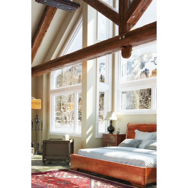 ECARPETGALLERY Hand-knotted Andelz Red Wool Rug - 5'3 x 6'10