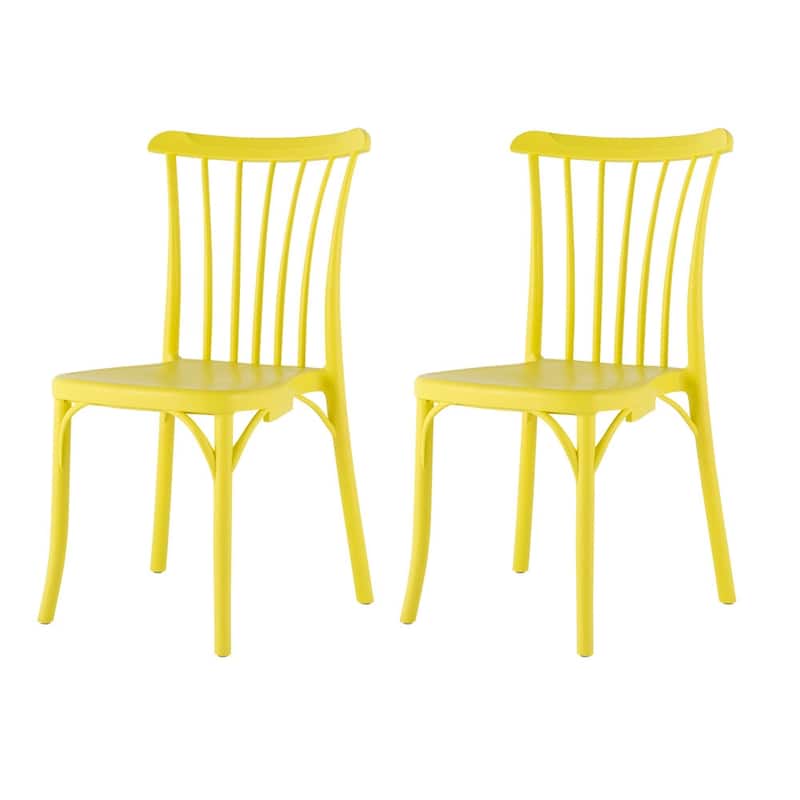 Rio Resin Stackable Dining Chair, Set of 2