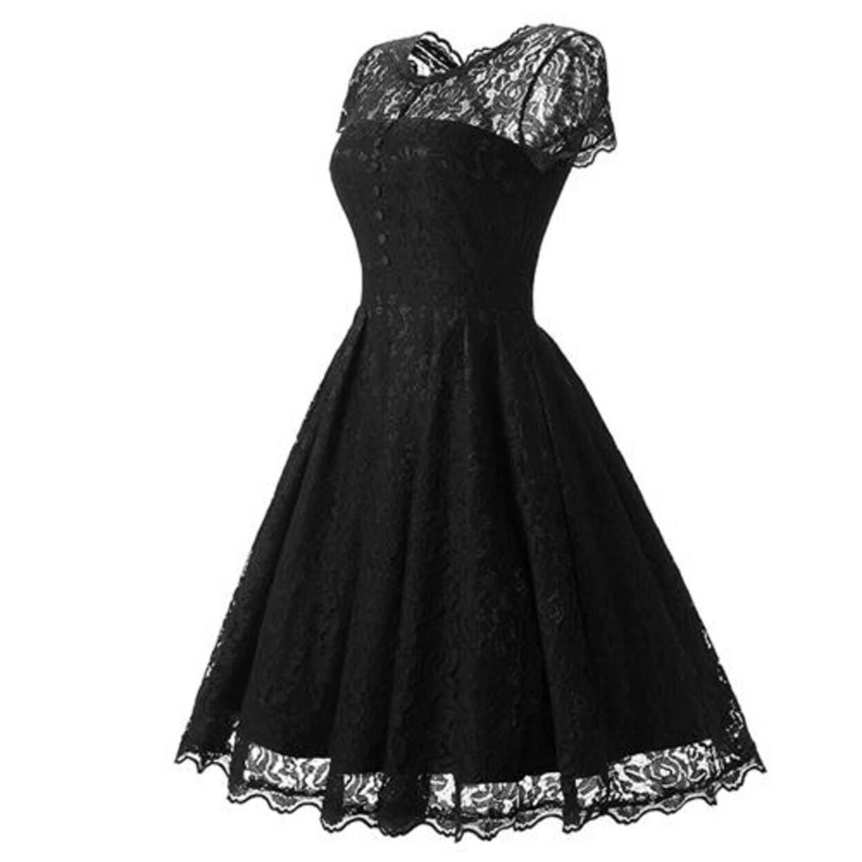 Shop Bamskarosa Hot Sale Womens Summer Lace Dress 2017 Vintage O