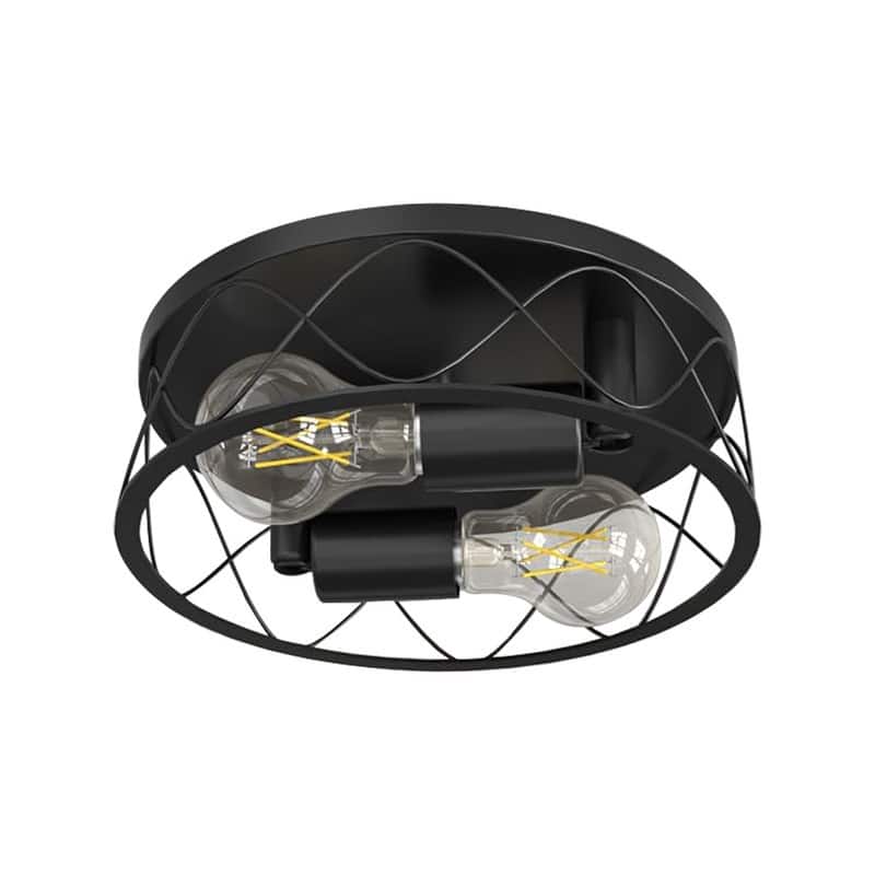 10 Inch light fixture black ceiling light iron overhead lighting - N/A