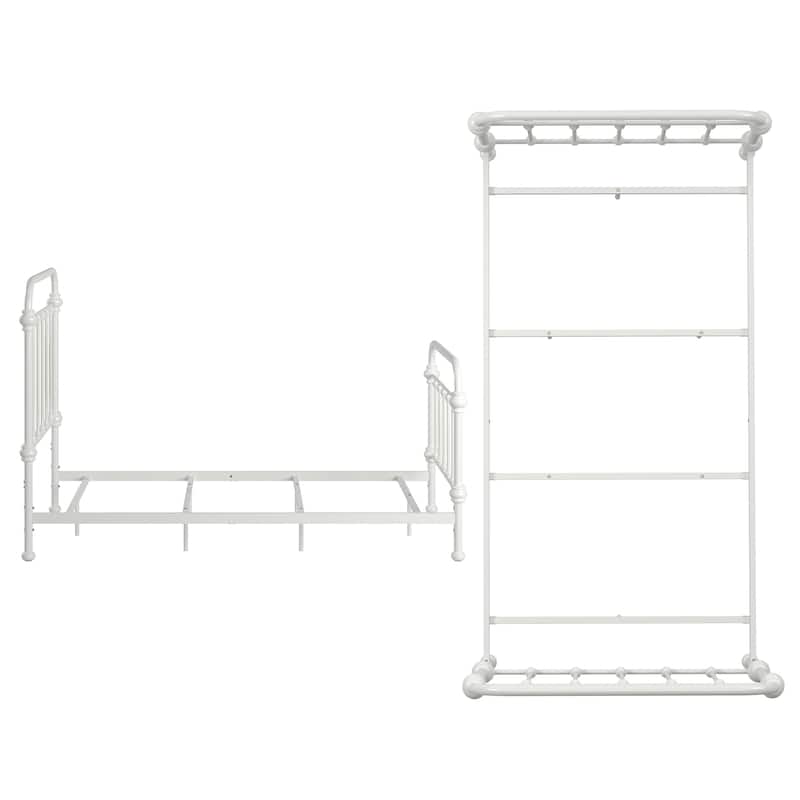 Sigulda Graceful Lines Victorian Metal Bed