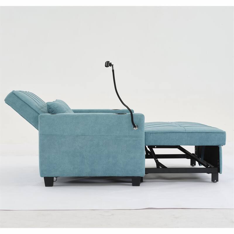 Chair Bed Convertible Chair 3-in-1 Pull Out Sleeper Chair Beds