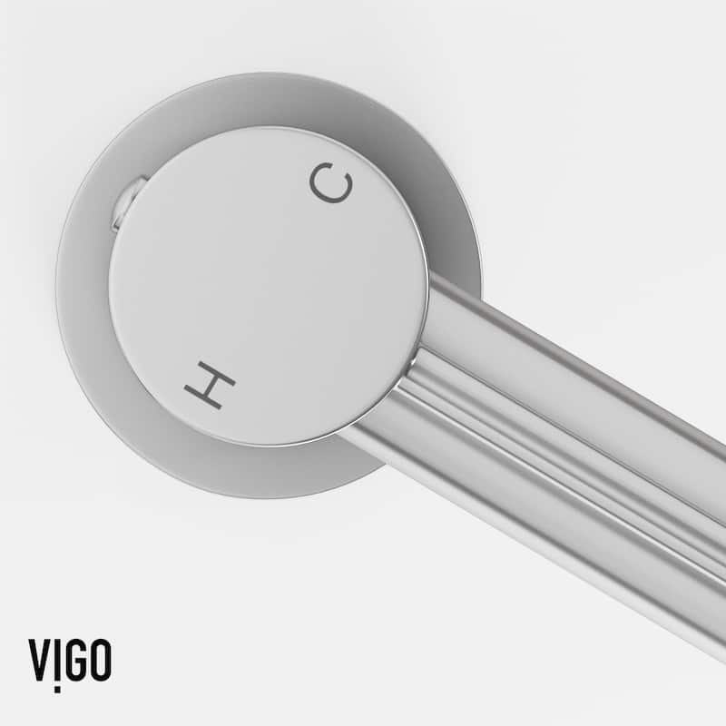 VIGO Jewel 11" H Single Handle Single Hole Vessel Bathroom Faucet