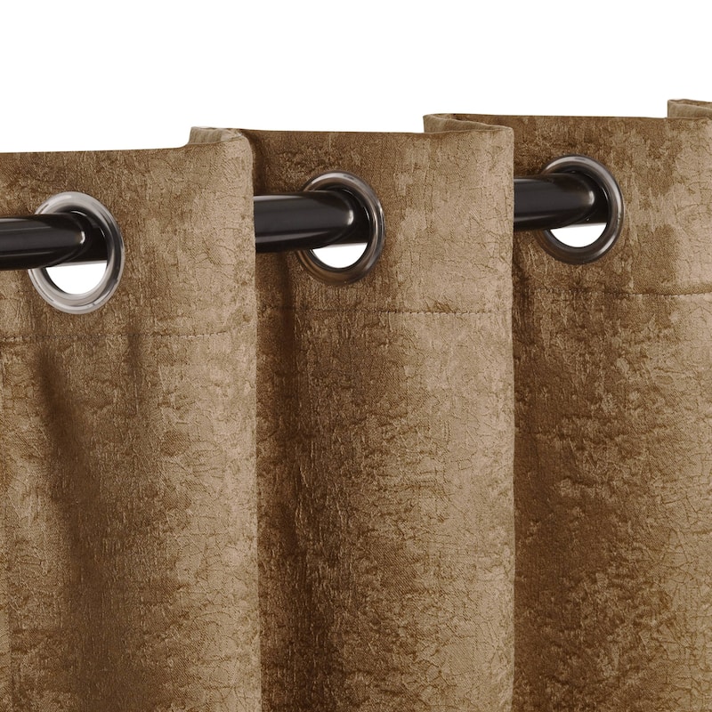 Superior Senna Washable Room Darkening Curtains, Set of 2 Panels