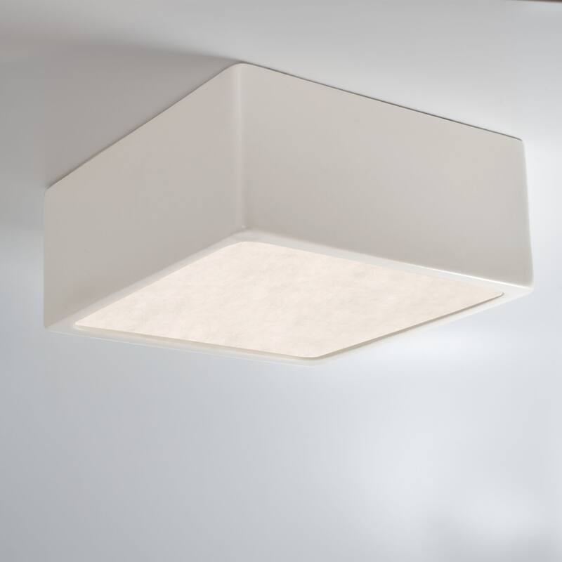Justice Design Group Short Square LED Flush-Mount