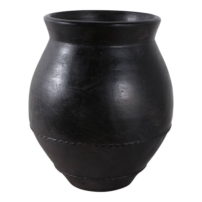 Terracotta Vase Handmade Decorative Accent Container Home Decor