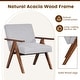 preview thumbnail 13 of 14, Costway 2 PCS Modern Accent Chair Linen Fabric Armchair with Solid - See Details