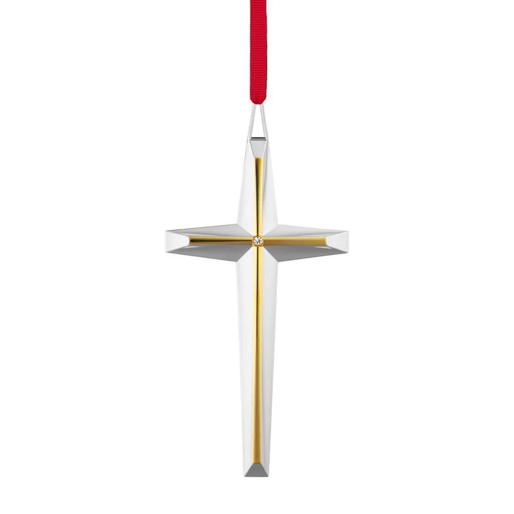 Nambe Cross Ornament