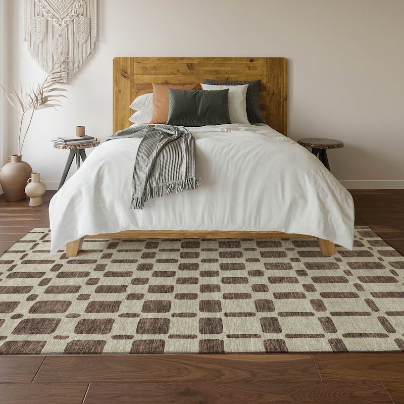 Premium Washable Super Soft Modern Hope Mayfield Rug