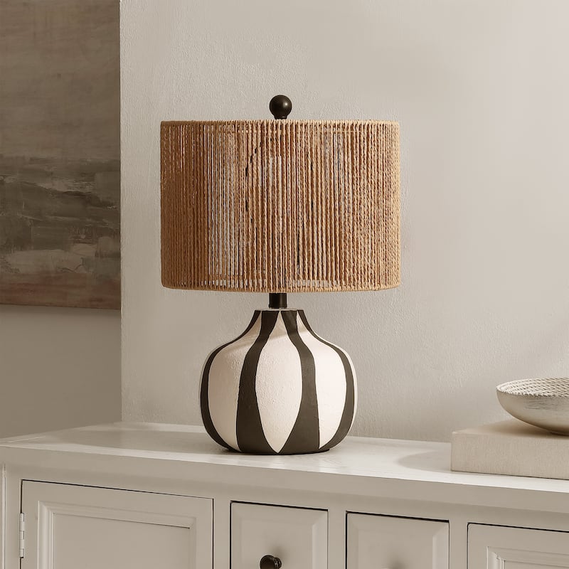 SAFAVIEH Couture Devi, 20-inch, Table Lamp - 13"W x 13"D x 20"H