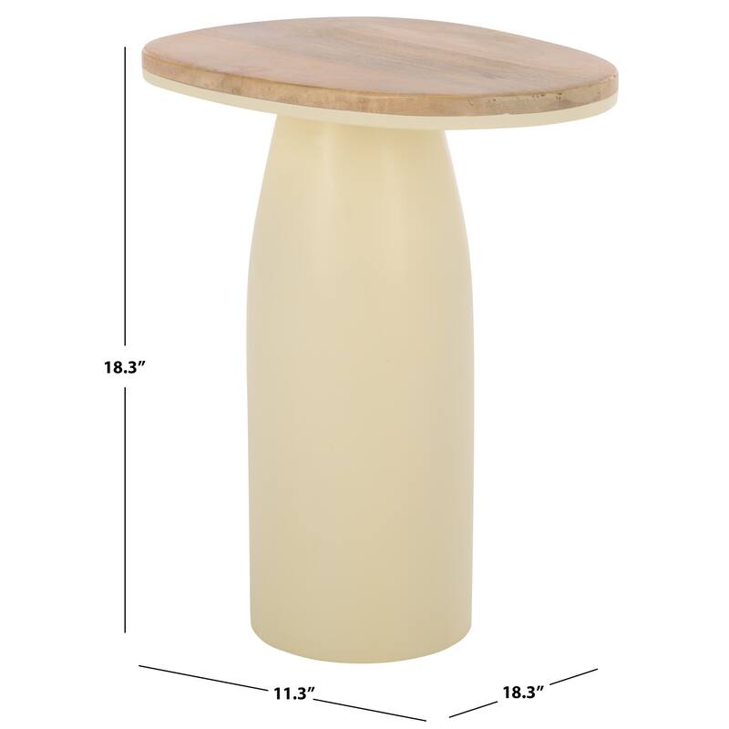 SAFAVIEH Couture Veronica Lacquer Accent Table - 16"W x 11"D x 18"H