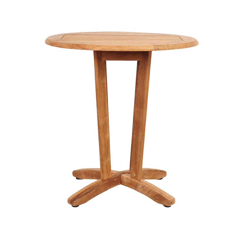 Amazonia Sunriver 3-Piece Certified Teak Patio Bistro set