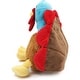 preview thumbnail 6 of 4, Tadpoles Turkey Stuffed Animal, Thanksgiving Plush Toy for Kids, Fall Home Decor (9 in) - Multi