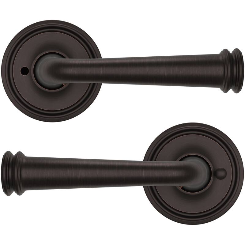 Baldwin 5116 Series Privacy Door Lever Set with Round Rose from the