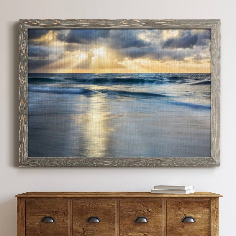 Cloudscape Shore-Premium Framed Canvas - Ready to Hang