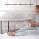 preview thumbnail 9 of 11, Baby Bassinet Sleeper with Mosquito Net
