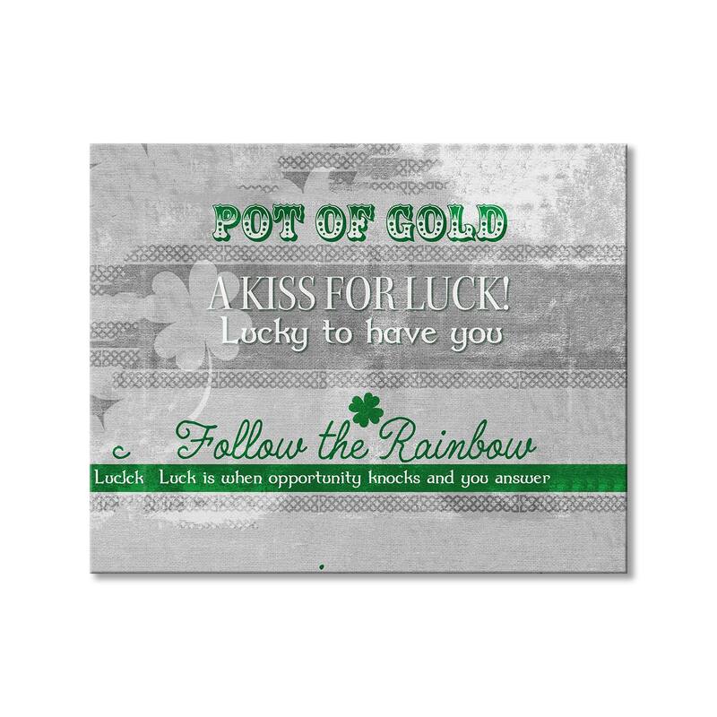 Ready2HangArt 'Lucky Pot of Gold' Canvas Art