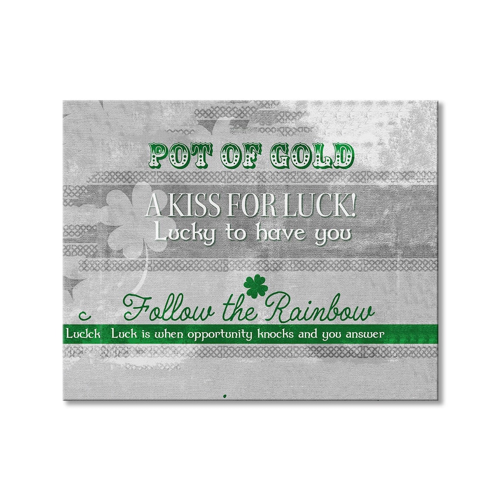 Ready2HangArt 'Lucky Pot of Gold' Canvas Art