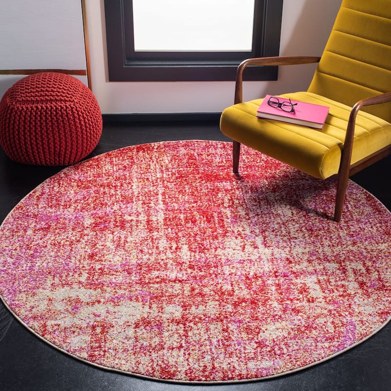 SAFAVIEH Adirondack Lida Modern Abstract Distressed Rug