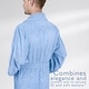 preview thumbnail 28 of 44, American Soft Linen Cotton Turkish Bathrobes Soft Absorbent Men Robes