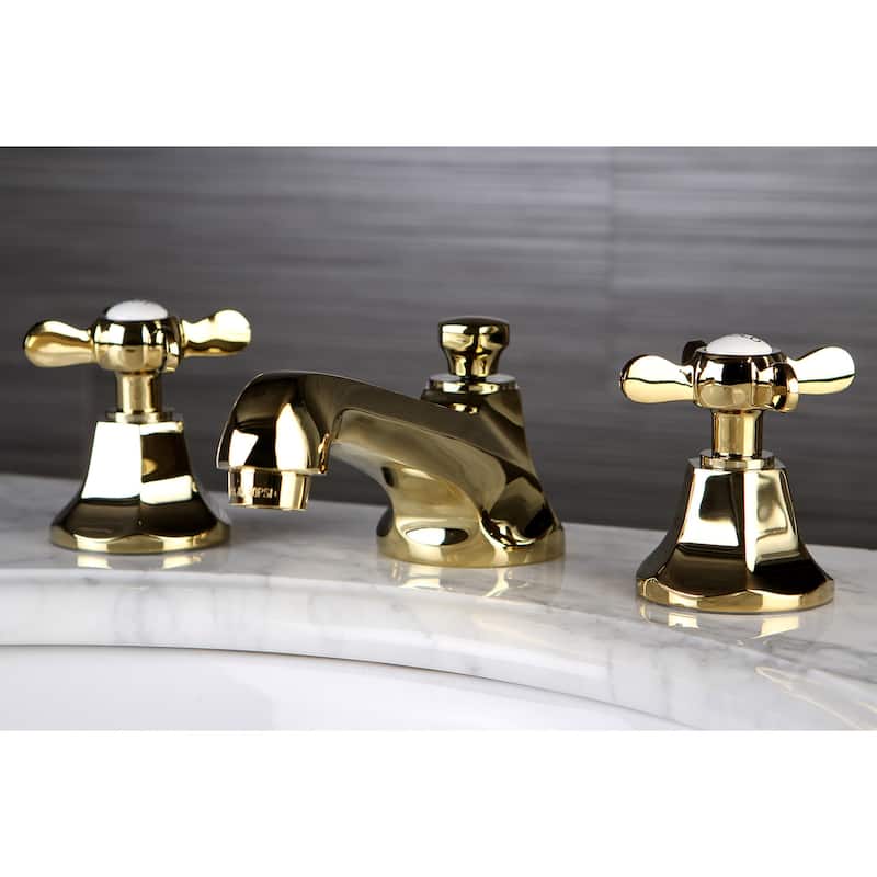 Essex 8-in. Widespread Bathroom Faucet - Polished Brass