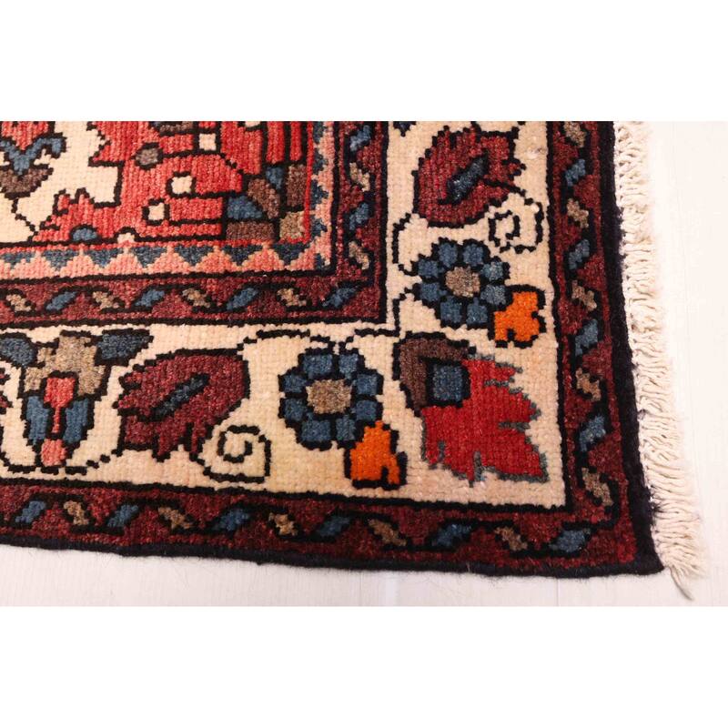 ECARPETGALLERY Hand-knotted Andelz Dark Navy Wool Rug - 3'8 x 9'10