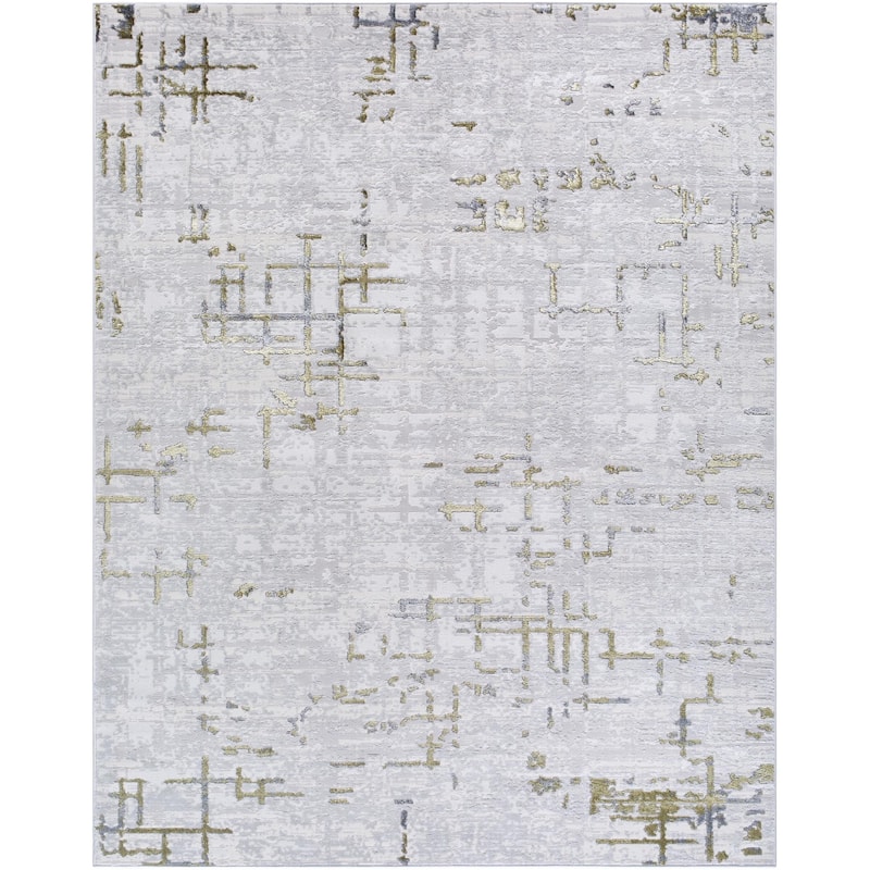 Livabliss Sunrise Modern Abstract Area Rug