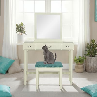 Brockton Makeup Vanity with Stool