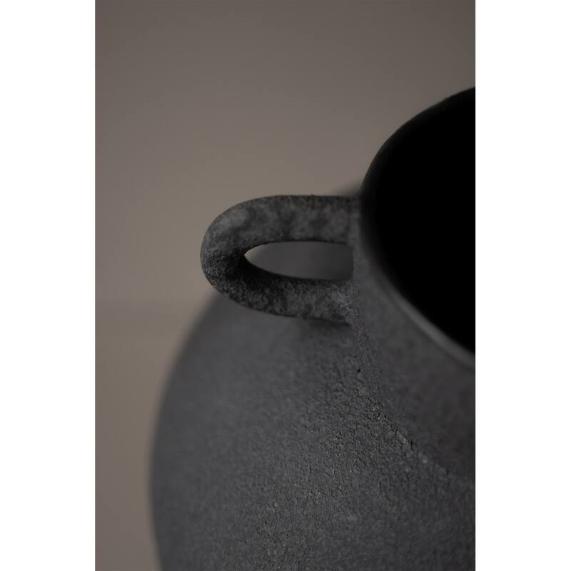Lg. LONG Black Vase - Black