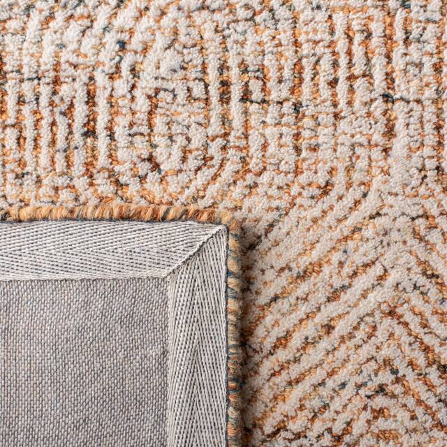 SAFAVIEH Handmade Abstract Zenzi Modern Wool Rug