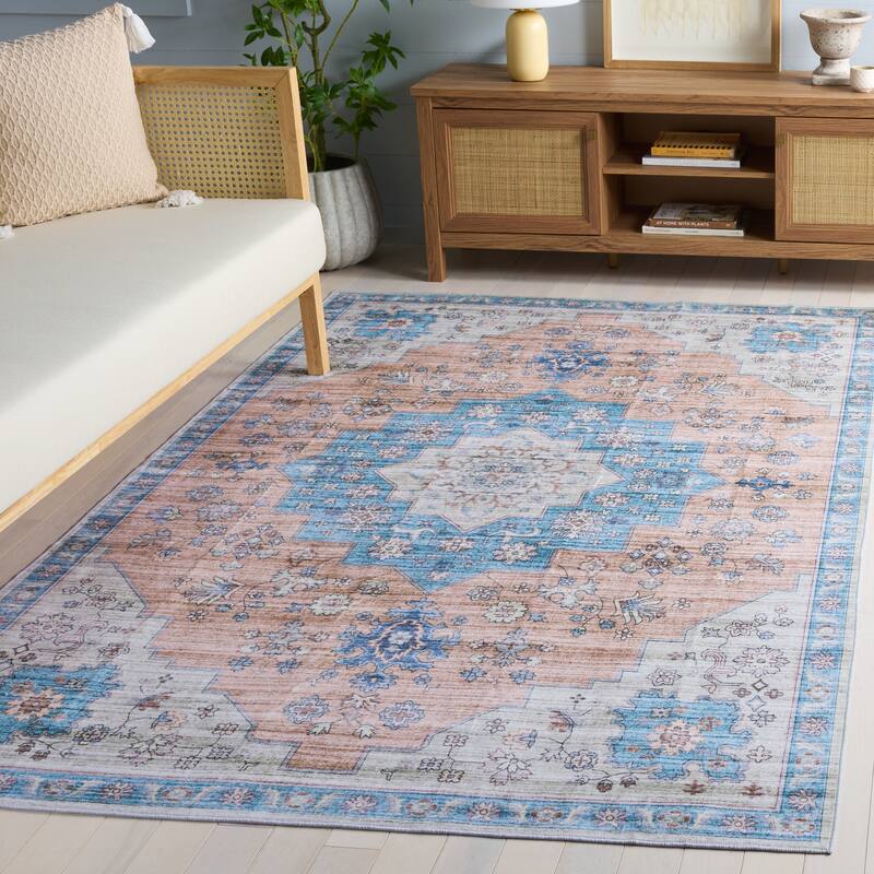 SAFAVIEH Arizona Aureliana Machine Washable & Slip Resistant Rug